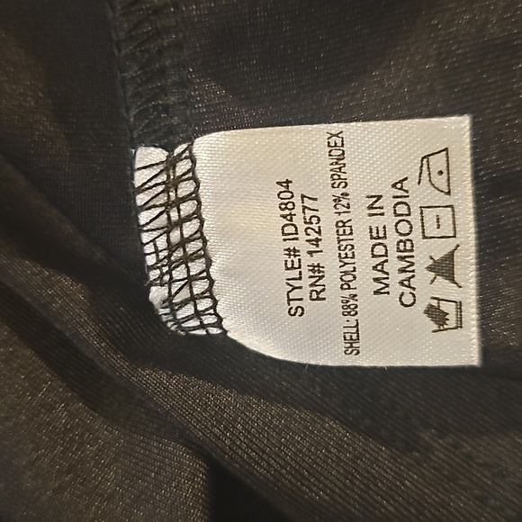 NWT IRIS Dress w Cowl Neck, adjustable straps. Black. LARGE - Picture 12 of 14